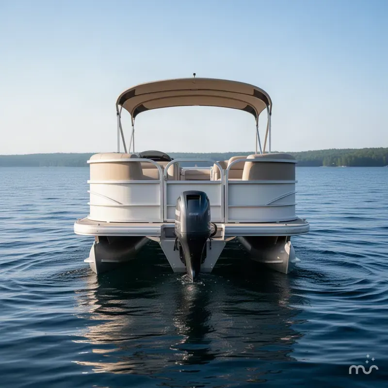 Slide: The Image of SUNTRACKER Party Barge 22 DLX 2016 - 1