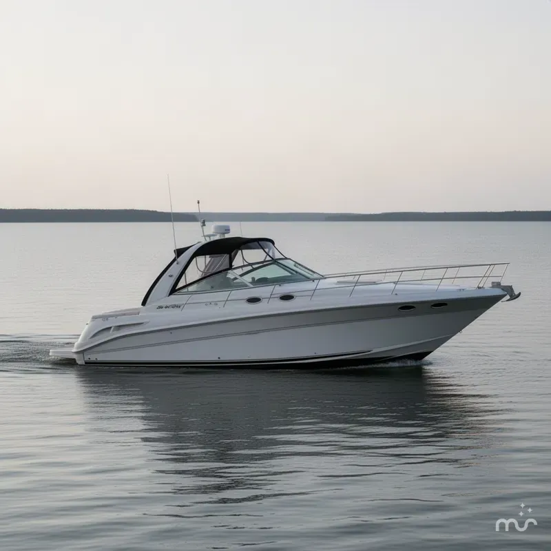 Slide: The Image of Sea Ray 410 Sundancer 2000 - 0