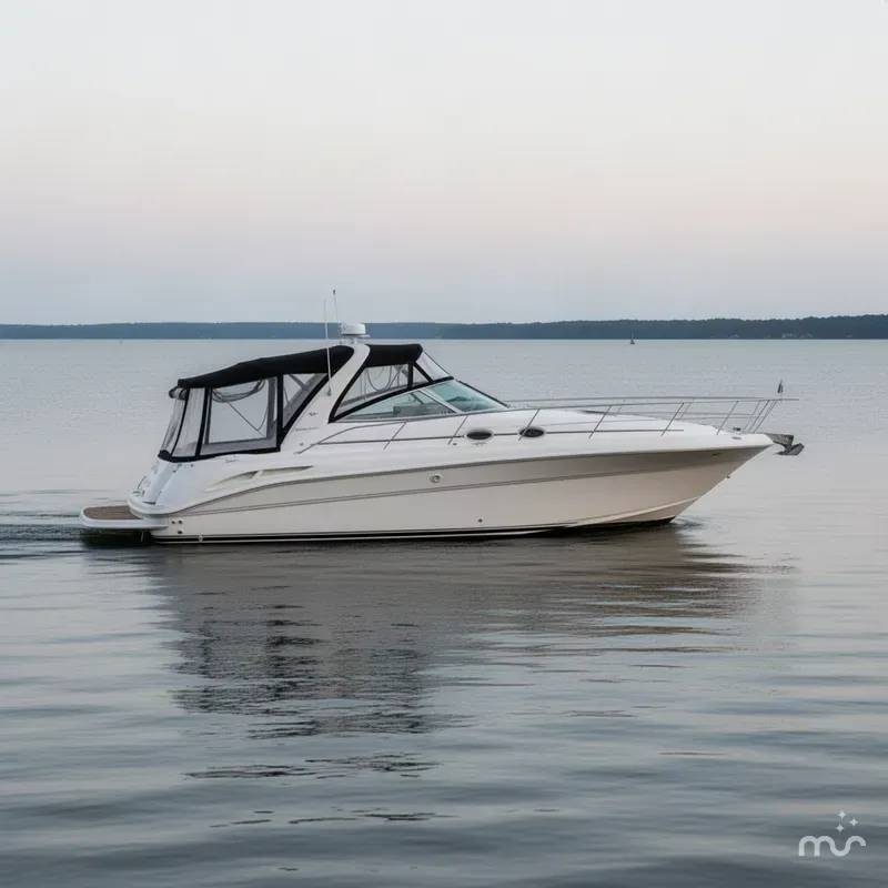Slide: The Image of Sea Ray 410 Sundancer 2000 - 3