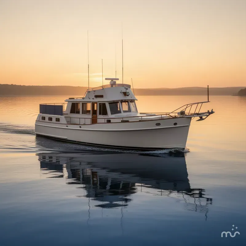 Slide: The Image of Grand Banks 42 Motoryacht 1989 - 0