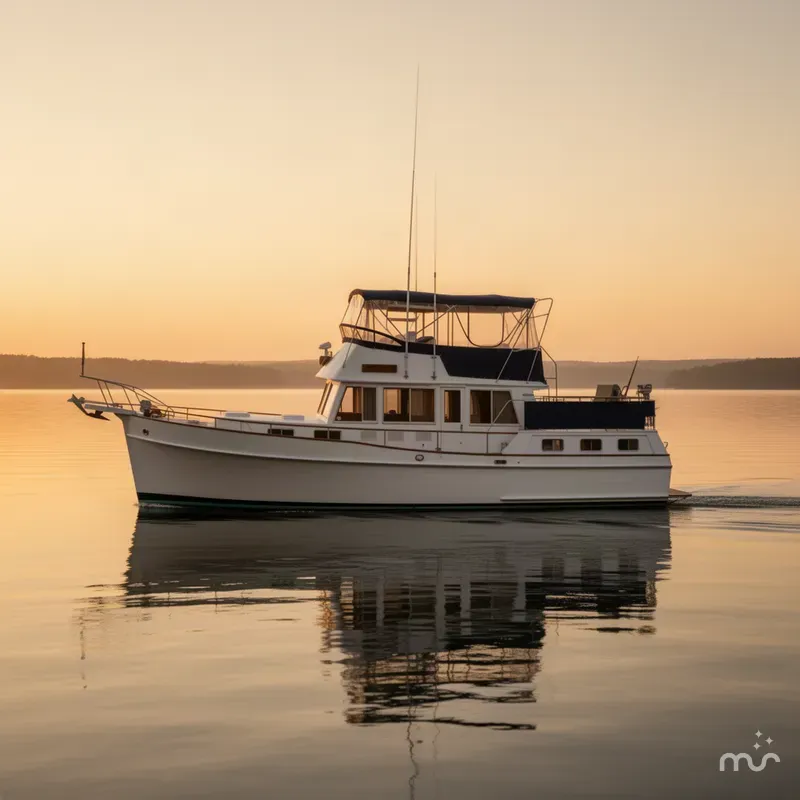 Slide: The Image of Grand Banks 42 Motoryacht 1989 - 2
