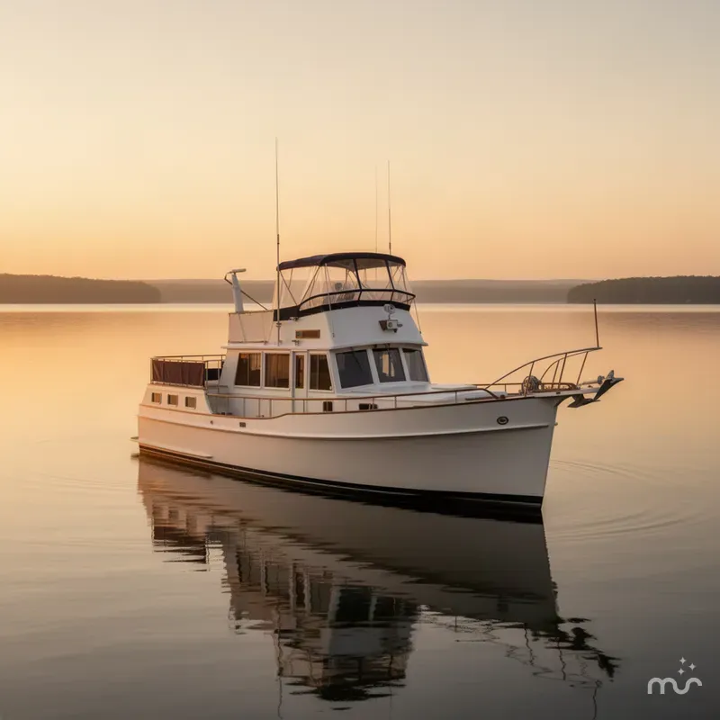 Slide: The Image of Grand Banks 42 Motoryacht 1989 - 4