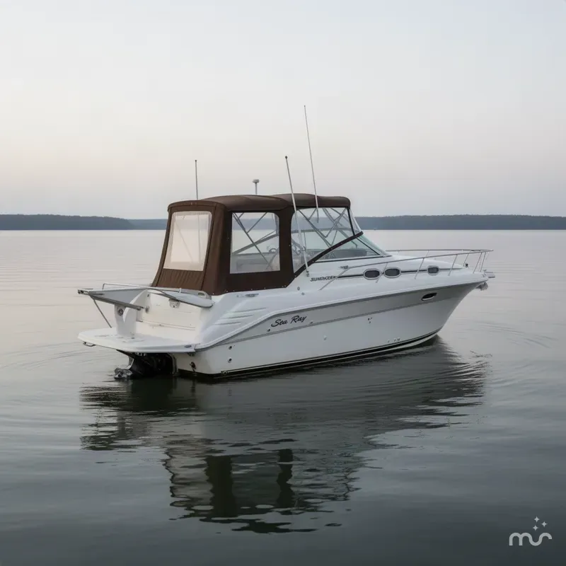Slide: The Image of Sea Ray 250 Sundancer 1995 - 1