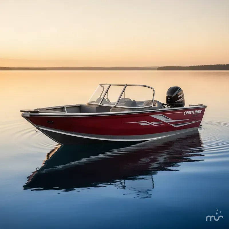 Slide: The Image of Crestliner 1750 Super Hawk 2020 - 1