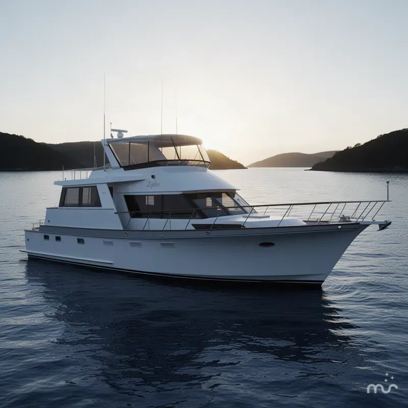 The Image of Ocean Alexander 50 Pilothouse 1985 - 0