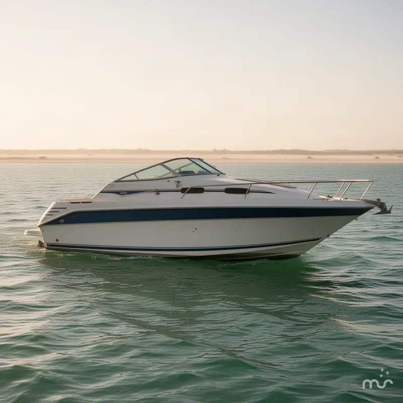 Slide: The Image of Sea Ray 250 Express Cruiser 1993 - 0
