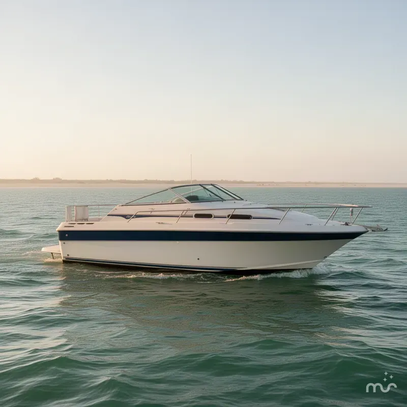 Slide: The Image of Sea Ray 250 Express Cruiser 1993 - 1