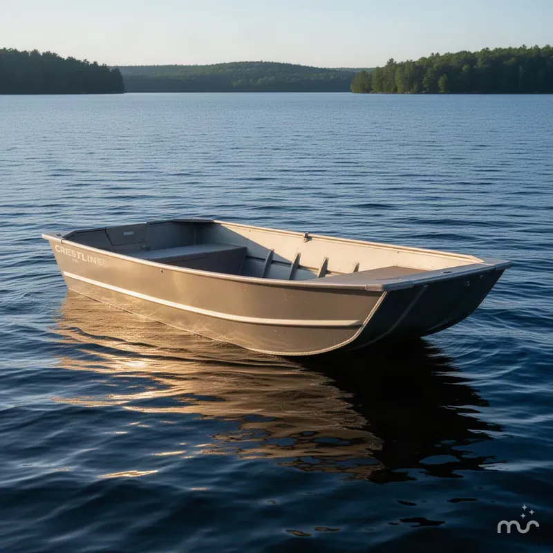 Slide: The Image of Crestliner 1648MT Jon - HAIL DAMAGE DISCOUNT 2026 - 2
