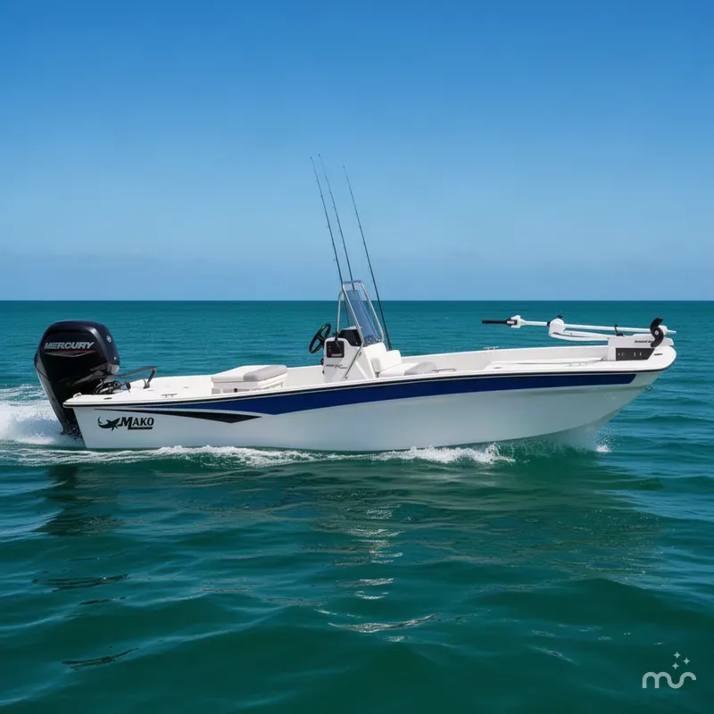 Slide: The Image of Mako Pro Skiff 17 CC 2027 - 2