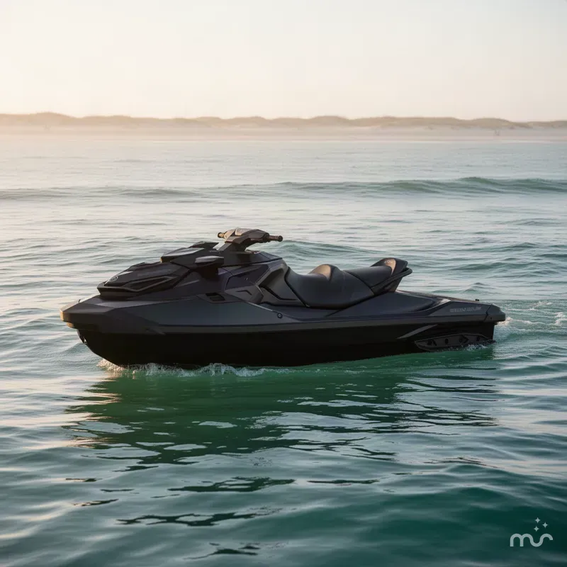 Slide: The Image of Sea-Doo RXP-X 300 Tech Package Ibr Triple Black 2023 - 2