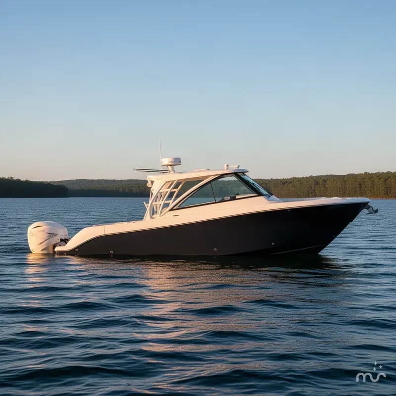 Slide: The Image of Everglades 340 Dual Console 2020 - 2