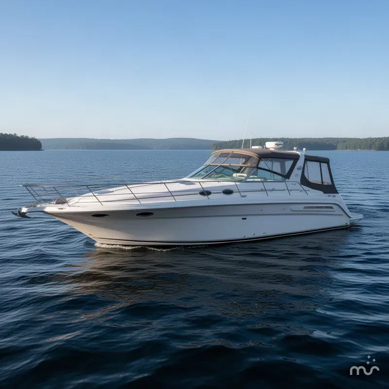Slide: The Image of Sea Ray Sundancer 370 1994 - 2
