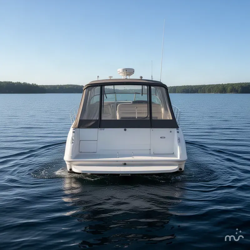 Slide: The Image of Sea Ray Sundancer 370 1994 - 3