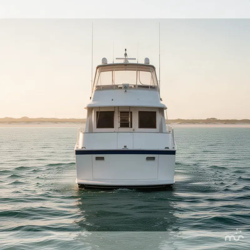 Slide: The Image of Hatteras 53 Extended Deckhouse Motor Yacht 1985 - 3
