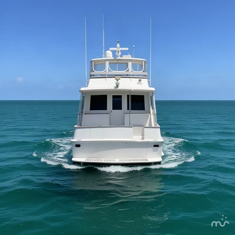 Slide: The Image of Viking 70 Cockpit Motor Yacht 1988 - 3