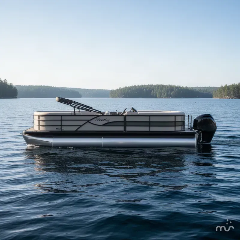 Slide: The Image of Bentley Pontoons Legacy 243 QSB 2027 - 2