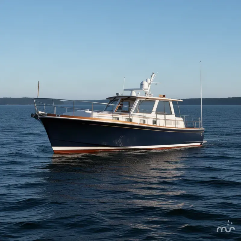 Slide: The Image of Grand Banks 49 Eastbay HX 2000 - 1