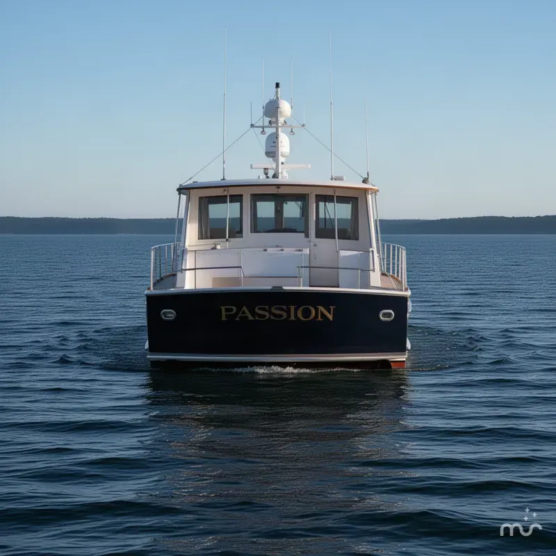 Slide: The Image of Grand Banks 49 Eastbay HX 2000 - 2