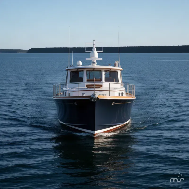 Slide: The Image of Grand Banks 49 Eastbay HX 2000 - 3