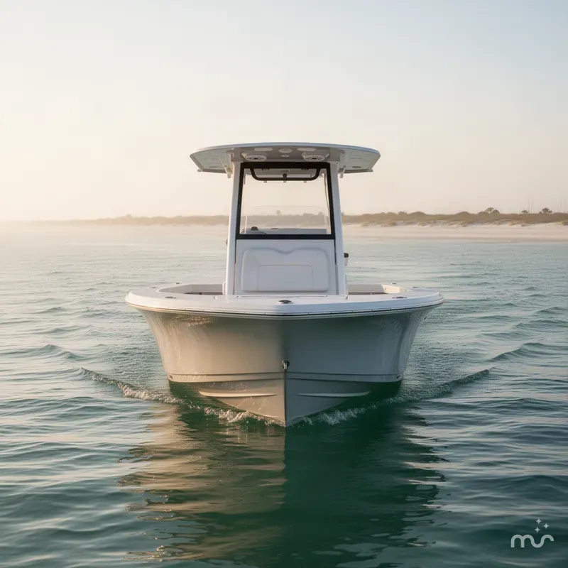 Slide: The Image of Sportsman Masters 267 Bay Boat 2025 - 2