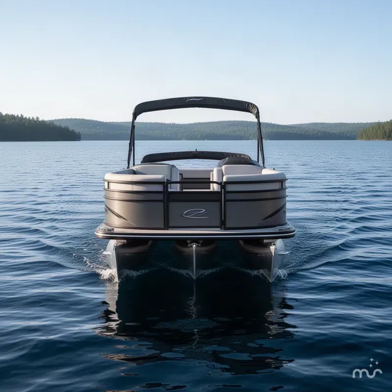 Slide: The Image of Tahoe LTZ 300HP VRB 2385 Swingback Tritoon 2027 - 1