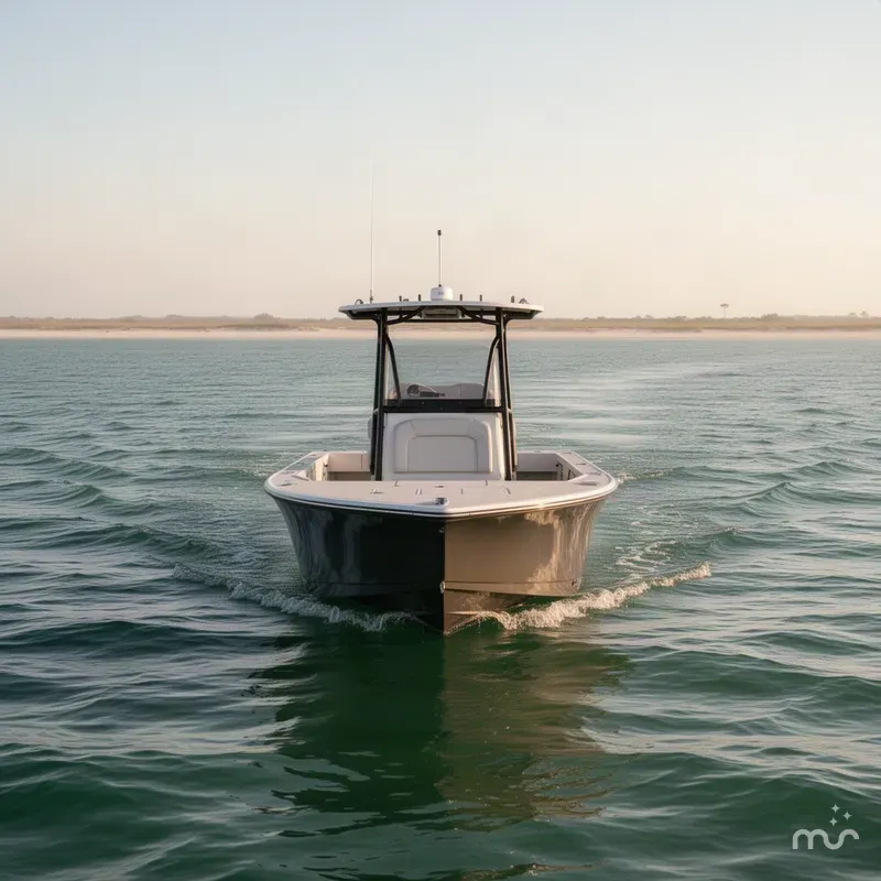 Slide: The Image of Edge Boats Sportsman Series 756DB-LOADED 2027 - 2
