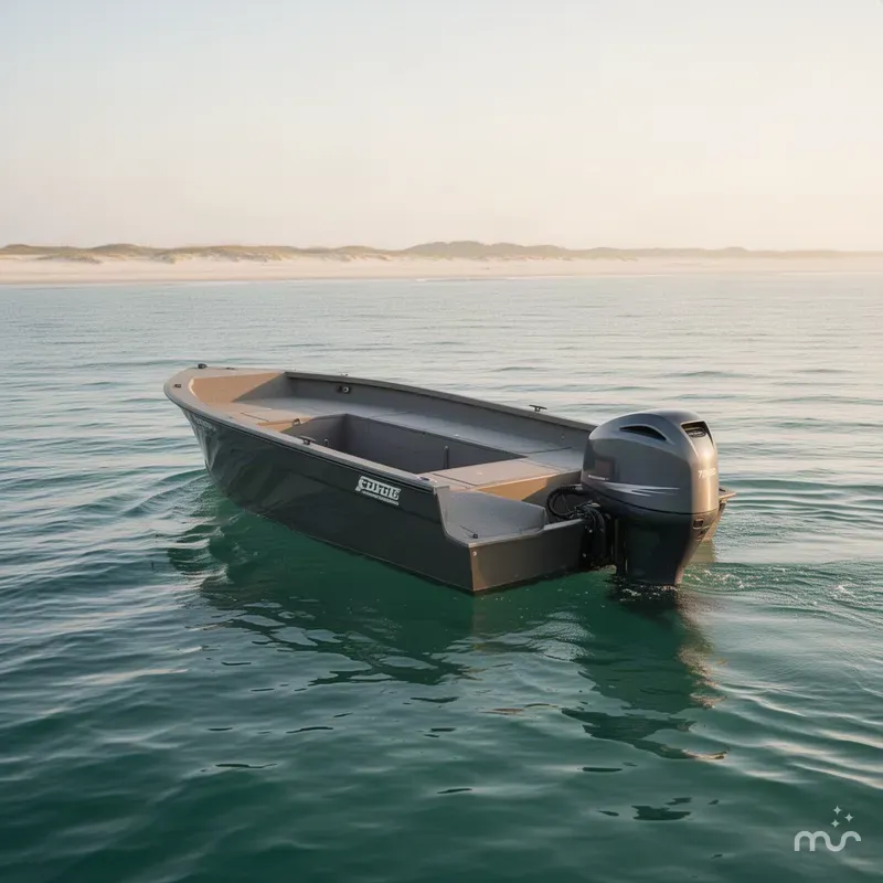 Slide: The Image of Edge Boats Sportsman Series 756DB-LOADED 2027 - 2