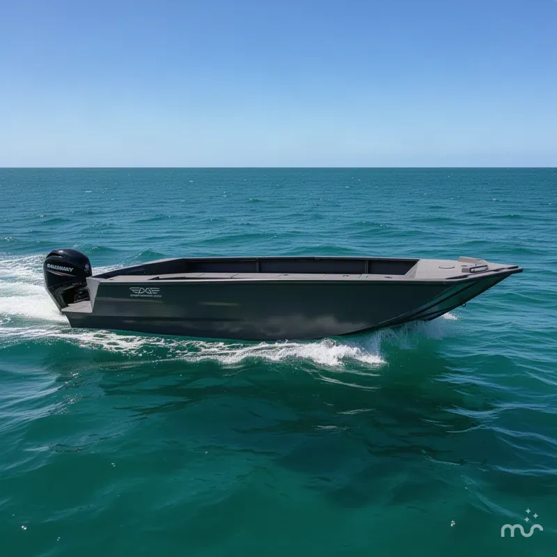The Image of Edge Boats Sportsman Series 756DB-LOADED LOADED 2027 - 0