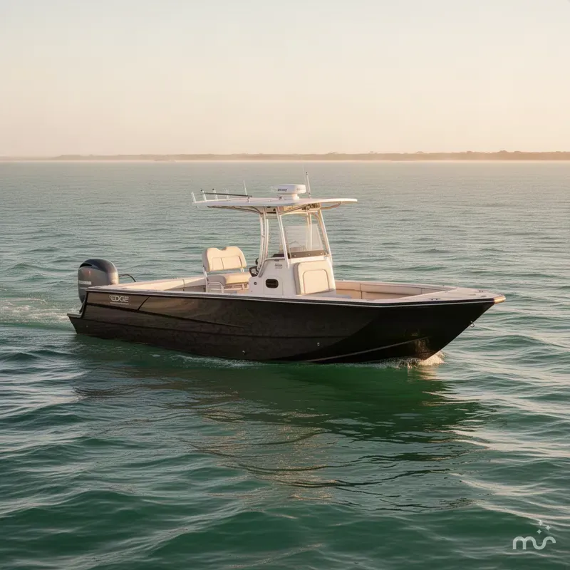 Slide: The Image of Edge Boats Sportsman Series 756DB-LOADED 2027 - 0