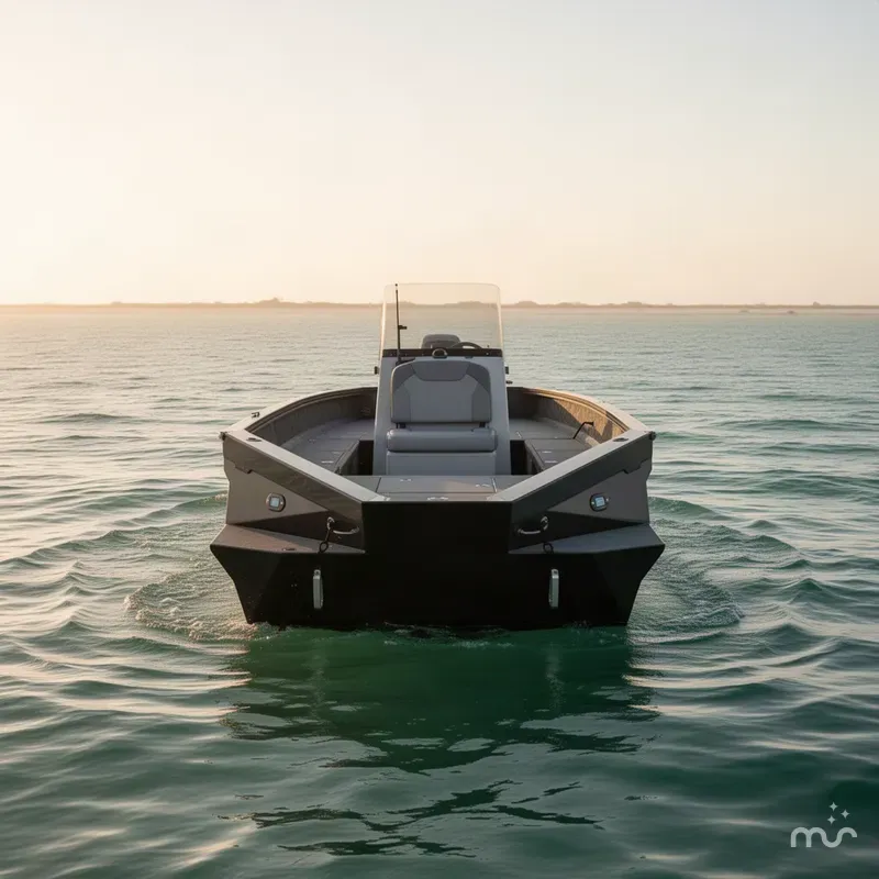 Slide: The Image of Edge Boats Sportsman Series 756DB-LOADED 2027 - 2