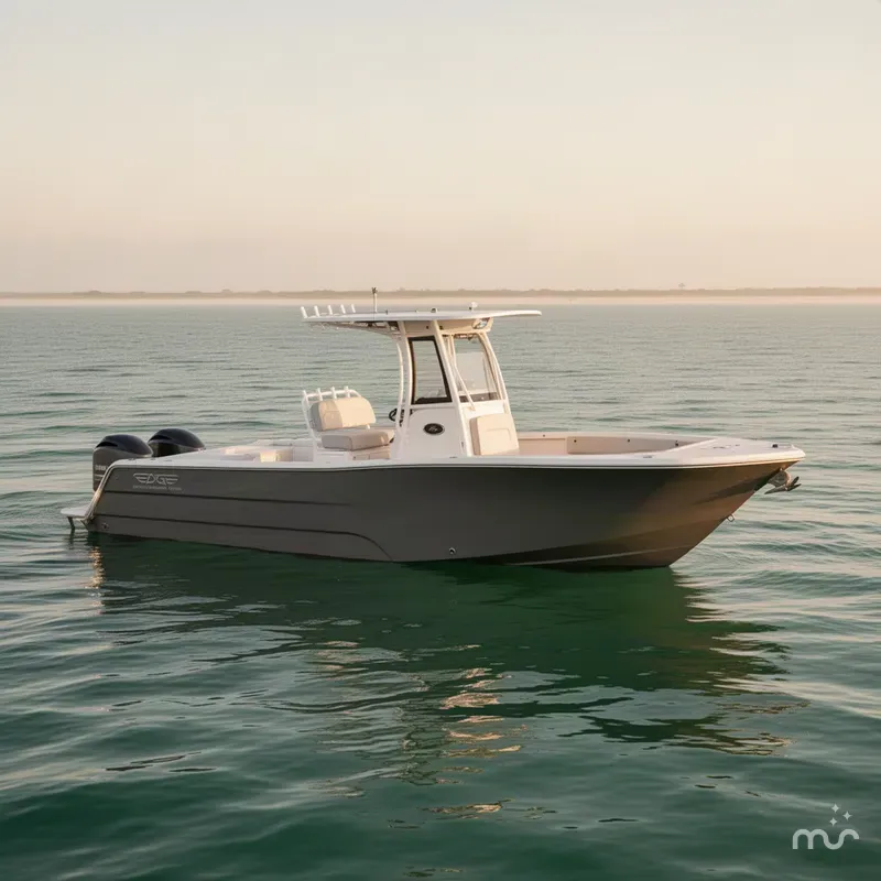 Slide: The Image of Edge Boats Sportsman Series 756DB-LOADED LOADED 2027 - 2