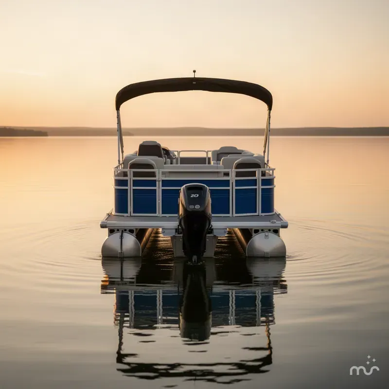Slide: The Image of Sun Tracker Fishin' Barge 20 DLX 2027 - 2
