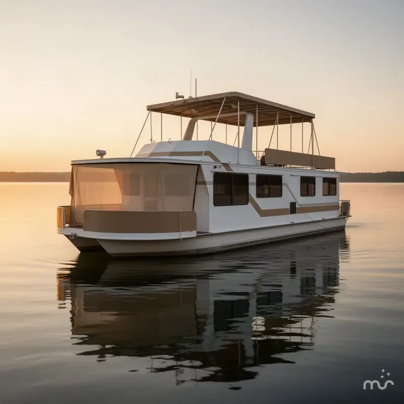 The Image of Skipperliner 50' Houseboat 1988 - 0