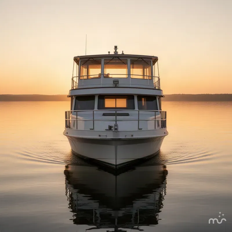 Slide: The Image of Skipperliner 50' Houseboat 1988 - 2