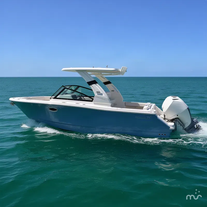 Slide: The Image of Robalo R257 Dual Console 2026 - 1