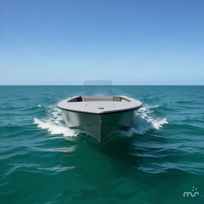 Slide: The Image of High Shoal Boats WOODSMAN 1854-70 YAM-IBEAM TRAILER 2026 - 1