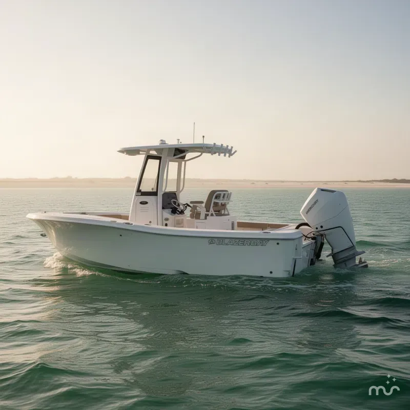 Slide: The Image of Blazer Makaira 2600-425HP MERCURY 2027 - 2