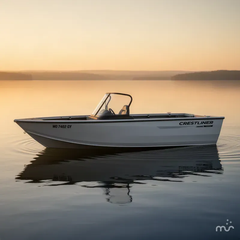 Slide: The Image of Crestliner 1750 Hawk 2025 - 2