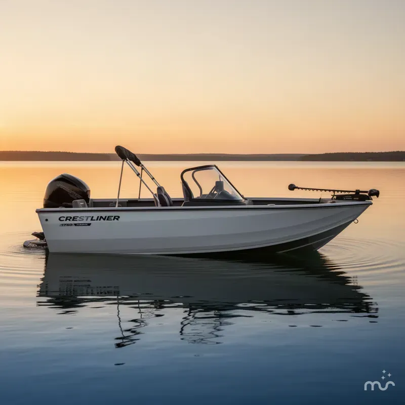 Slide: The Image of Crestliner 1750 Hawk 2025 - 4