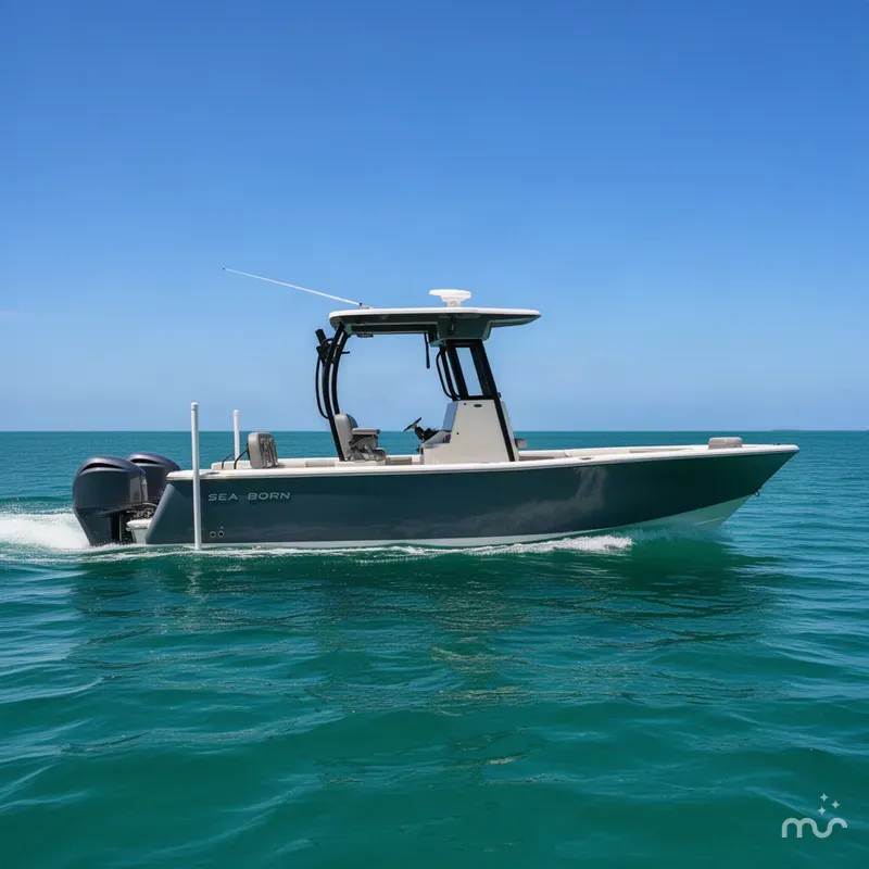 Slide: The Image of Sea Born LX24 Center Console 2027 - 2