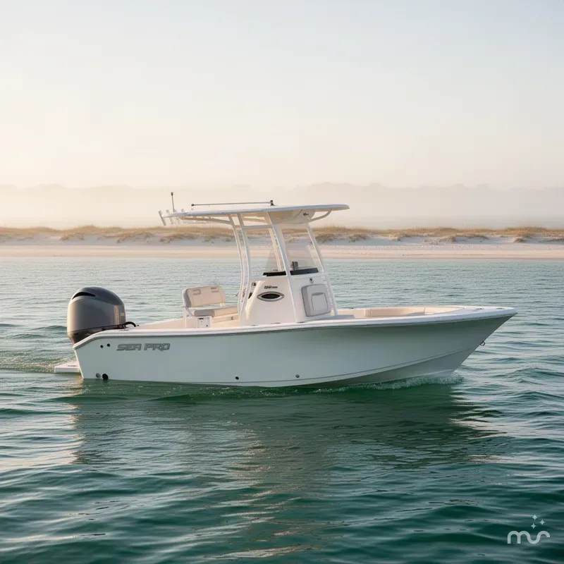 Slide: The Image of Sea Pro 202 Center Console 2025 - 2
