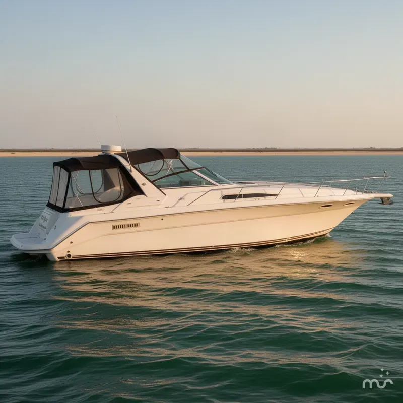 Slide: The Image of Sea Ray Sundancer 370 1991 - 0