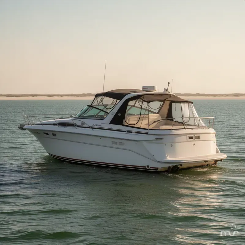 Slide: The Image of Sea Ray Sundancer 370 1991 - 2