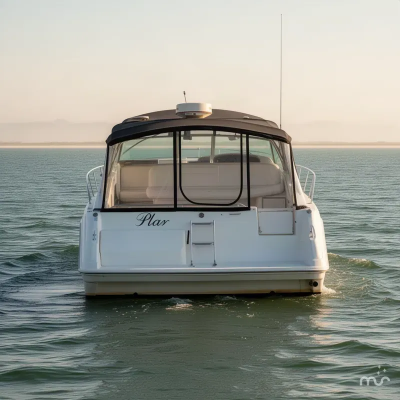 Slide: The Image of Sea Ray Sundancer 370 1991 - 3
