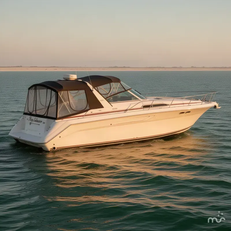Slide: The Image of Sea Ray Sundancer 370 1991 - 4