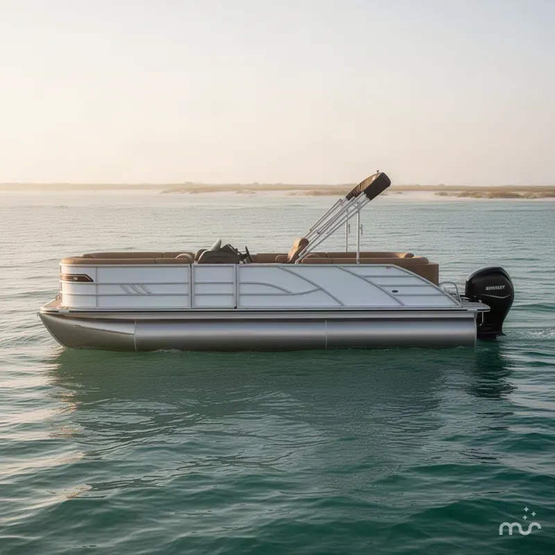 Slide: The Image of Bentley Pontoons Elite 220 Admiral 2027 - 1