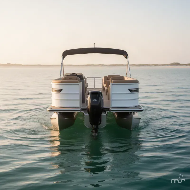 Slide: The Image of Bentley Pontoons Elite 220 Admiral 2027 - 2