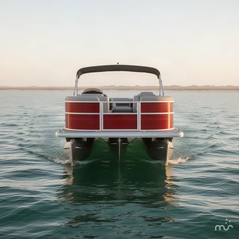 Slide: The Image of Sun Tracker Party Barge 20 DLX 2027 - 2