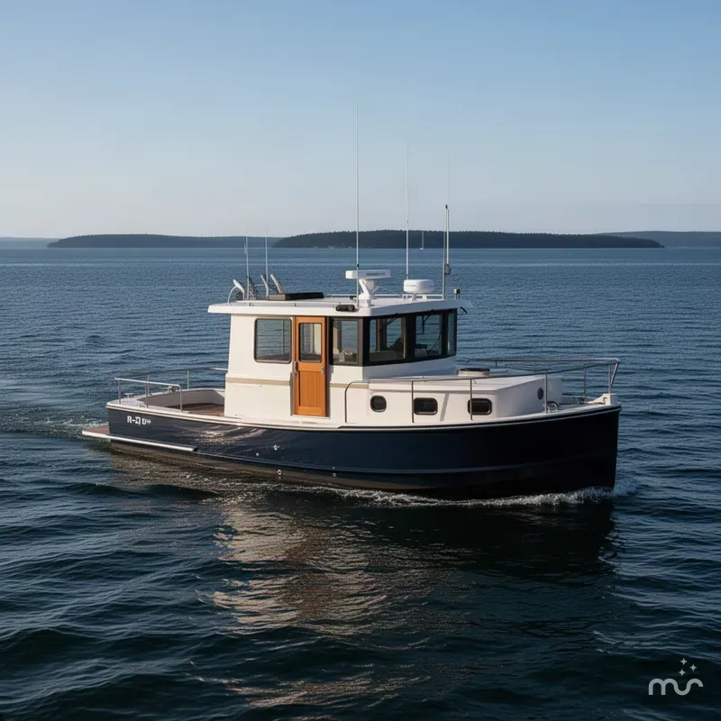 Slide: The Image of Ranger Tug R-29 CB 2018 - 2