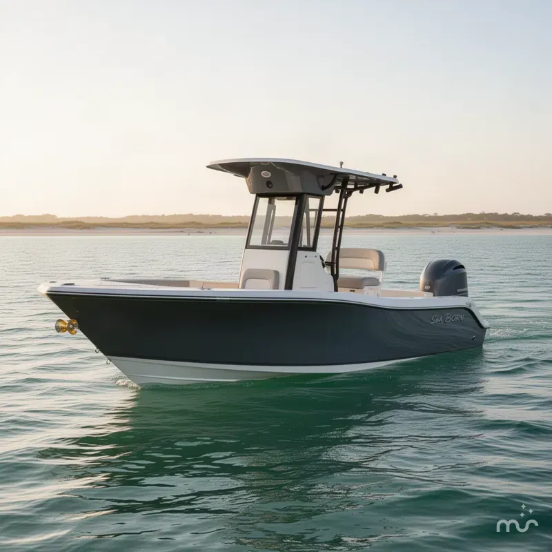 Slide: The Image of Sea Born LX22 Center Console 2027 - 1